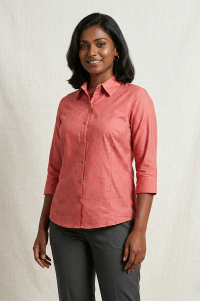 Shirtie - Designer Women's Shirt in Pink