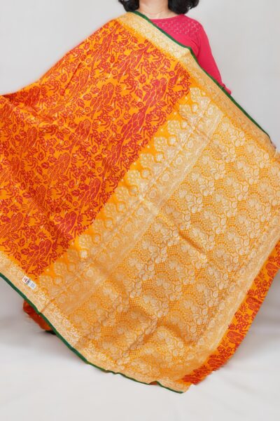 Ujjwala - Pure Silk Saree in Mustard Yellow