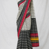Debashi - Pure Handloom Cotton Saree In White base