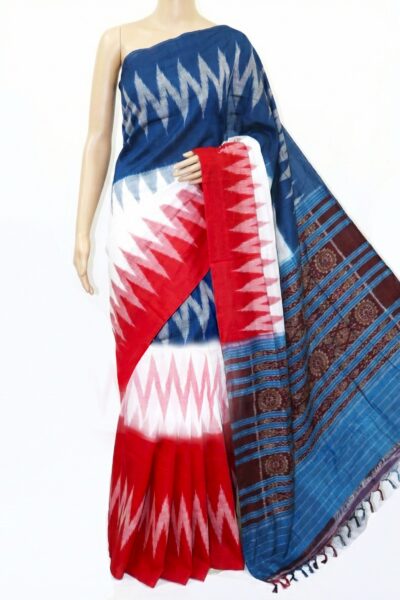 Nalini  - Pure Cotton Sambalpuri Ikkat Katki design