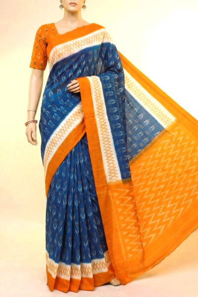 Pabini  - Pure Cotton Sambalpuri Ikkat Katki design