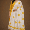 Moni - Hand Painted Muga Silk Dupatta