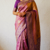 Kanjee Mauve - Blended Kanjivaram Saree in Mauve Pink