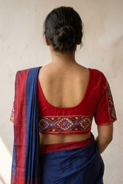 Dipika - Cotton Hand Embroidered Blouse