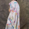 Bidipta - Kantha Stitch Saree in White