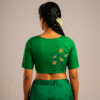 Mina - Cotton Hand Embroidered Blouse