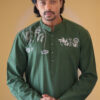 Aranya - Men's Hand-embroideried Cotton Long Kurta